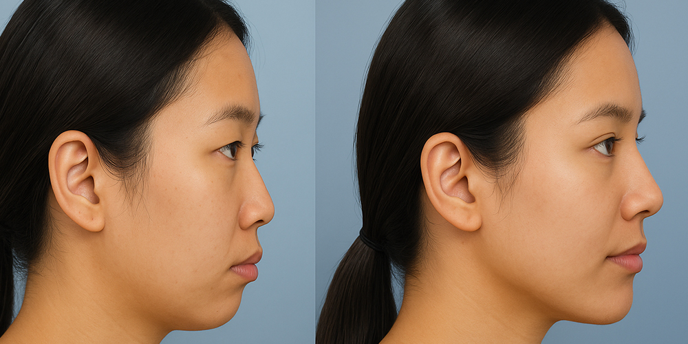 Flattened Face Correction
